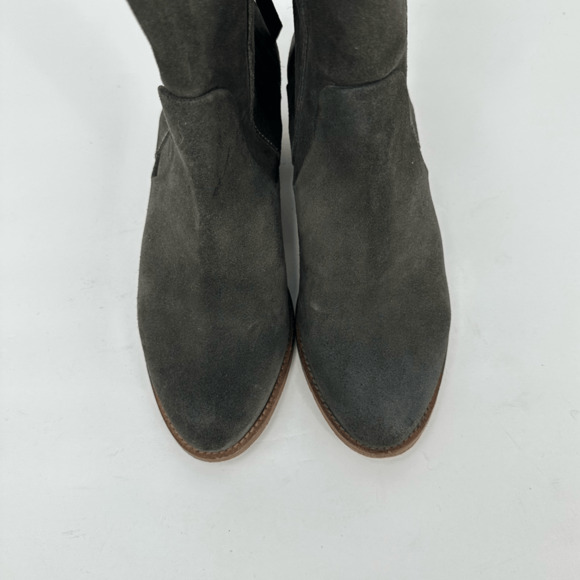 BASKE California Womens 8 Gray Gunner Suede Ankle Boots Boho Western - Picture 3 of 15